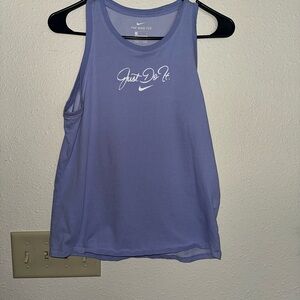 Nike Women's Periwinkle Tank Top- Size S
